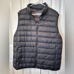 Eddie Bauer 💙 Men's CirrusLite Down Vest, XL, Black, EOC (see pictures)
